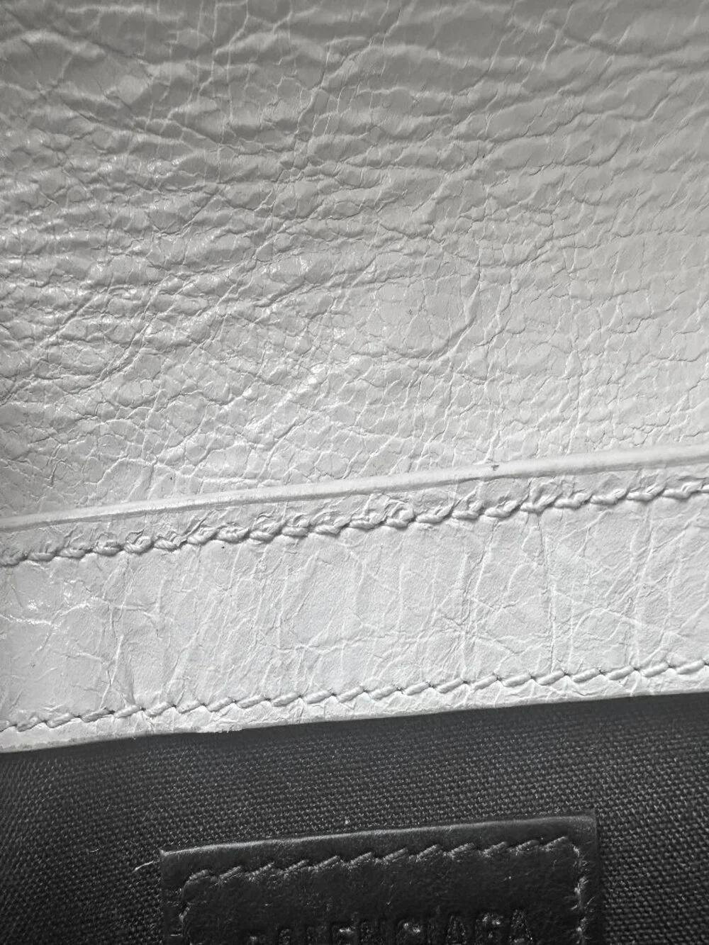 Balenciaga Le Cagole Small Sling Bag Authentic White